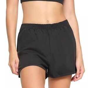 SKIMS Black Outdoor Jersey Shorts